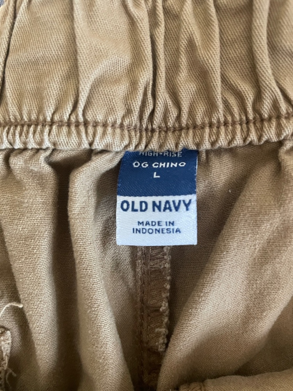 Old Navy Women's Casual Utility Shorts - Tan, Gray, Blue, Black - Picture 2 of 4
